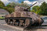 Czołg Sherman przed Muzeum "Omaha Beach"