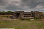 Ruiny bunkra w Pointe du Hoc